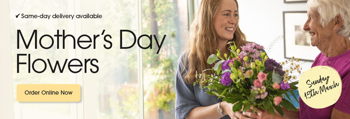 Seasonal bouquets from Fleurtations in Bristol offering same-day delivery