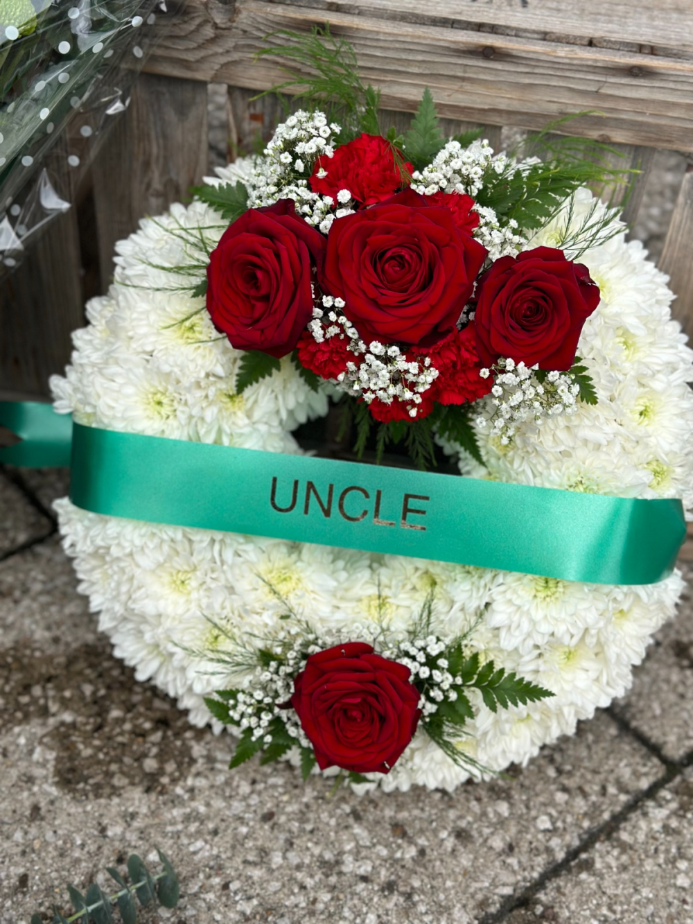 Red Rose wreath